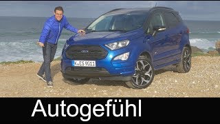 Ford EcoSport STLine AWD FULL REVIEW 2018 allnew or Facelift  Autogefühl [upl. by Chicky]