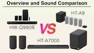 HTA7000 wSARS5 compared with HTA9 and Q990B [upl. by Melantha904]