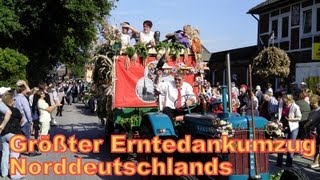 Norddeutschlands größter Erntedankumzug [upl. by Kuhlman370]