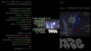 Jaze vs Skill  Rimas x Métrica x Skills freestyle shorts [upl. by Idel78]