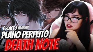 REACT  ♪ Plano Perfeito ♪  Death Note  URT  ANIRAP CONTEM SPOILERS [upl. by Blum]