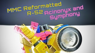 Mastermind Creations Reformatted  R52 Acinonyx and Symphony Transtech Cheetor and Rosanna [upl. by Bollinger]