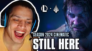 TYLER1 REACTS TO STILL HERE  SEASON 2024 CINEMATIC [upl. by Alleris]