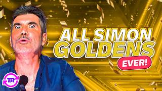 EVERY Simon Cowell GOLDEN BUZZER on AGT from 20162024 [upl. by Prudence198]