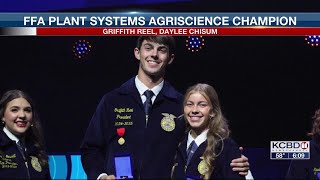 Talkington student JaytonGirard FFA members earn top titles at national convention [upl. by Noelopan]