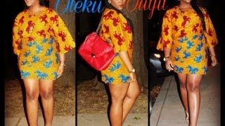 Oleku Ankara Outfit Featuring Your Waist by Iyanya [upl. by Seraphim]