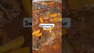 sweet and sour tilapia ulam tilapiarecipe highlights lutongbahay pinoyfood SilogQueen [upl. by Thane]