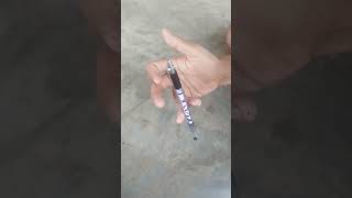 Finger pass pen spinning trick penspinster penspinning viralvideo [upl. by Naujej753]