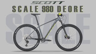 Scott Scale 980 Deore [upl. by Tisha599]