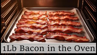 1lb of Bacon in the Oven [upl. by Nediarb]