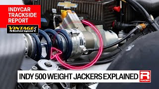 Indy 500 Weight Jackers Explained  hosted by RACERs Marshall Pruett [upl. by Louls]