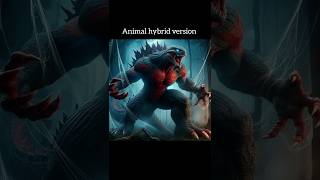 animal hybrid version shorts shortvideo trending hybridanimal hybrid animalfusion animals [upl. by Eizdnil]