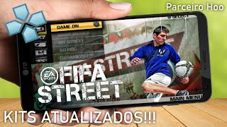 FIFA STREET 4 PPSSPP COM TIMES REAIS E NOVOS KITS [upl. by Delaney]