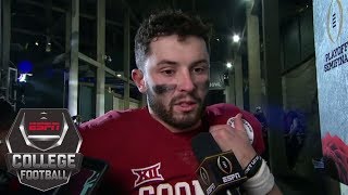 Baker Mayfield reflects on Oklahomas loss to Georgia in the 2018 Rose Bowl  ESPN [upl. by Aihseyn]