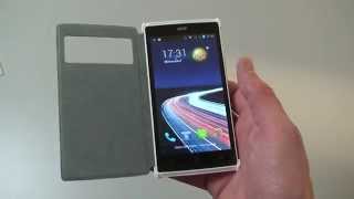 Acer Liquid Z5 Duo Hands On Test  Deutsch  German ►► notebooksbilligerde [upl. by Gravante]