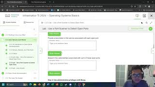 235 Lab  Use a Port Scanner to Detect Open Ports [upl. by Zabrina]