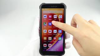 WP5 Rugged Smartphone Unboxing VideoSuper Large 8000mAh Big Battery [upl. by Einahets]