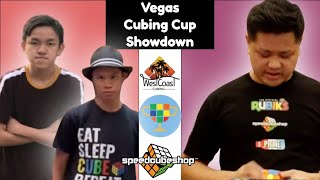 Max Park vs Jeremy Bulambot vs Dan Tran  CubersLive Showdowns [upl. by Nylrats]