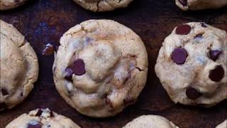 Vegan Chocolate Chip Cookies  The BEST Recipe [upl. by Stanislas755]