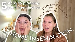 5 STEPS TO PLANNING YOUR AT HOME INSEMINATION  Using a sperm bank to get pregnant [upl. by Irroc838]