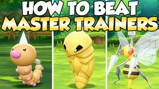 How To Beat Weedle Kakuna amp Beedrill Master Trainers Guide [upl. by Witcher880]