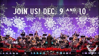 USAF Band Holiday Show Saturday Dec 9th at 300pm [upl. by Gerty]