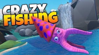 Crazy Fishing  Catching Monster Fish in Virtual Reality  Crazy Fishing HTC Vive VR [upl. by Suzanna]