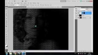 Photoshop Programında Tipografik Portre Görüntüsü [upl. by Sherrer]