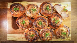 How to Make Delicious Traditional BIALYS  Classic Polish Bialy Recipe [upl. by Olga726]