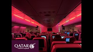 Qatar Airways  Sydney  Doha  Airbus A380800  Economy Class [upl. by Beasley]