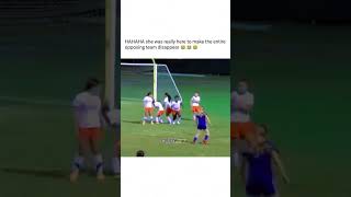 The Funniest Football Free Kick ever Women soccer funny moment 😂 [upl. by Sykleb]