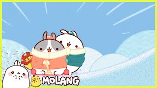 Molang  The sled  Comedy Cartoon  More ⬇️ ⬇️ ⬇️ [upl. by Kenway947]