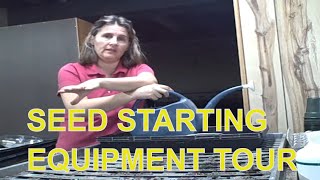 How to Grow Your Own Seed Indoors  Seed Starting Equipment Tour [upl. by Tine]