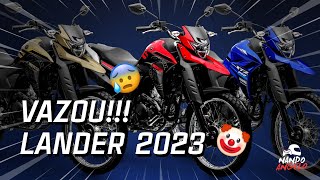 VAZOU ESTA É A NOVA LANDER 250 2023 🤡 yamaha [upl. by Gretal]