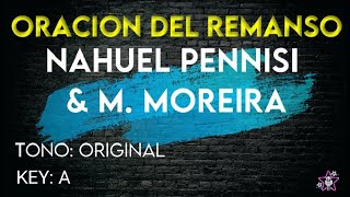 Oración del remanso  Nahuel Pennisi y Manuel Moreira  karaoke instrumental [upl. by Amend420]