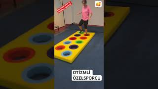 OTİZMLİ ÖZEL SPORCUM VİYAN İLE KOORDİNASYON👏🥰👍 [upl. by Eeryt]