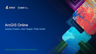 New Zealand Esri User Conference 2024  ArcGIS Online [upl. by Enirhtac]