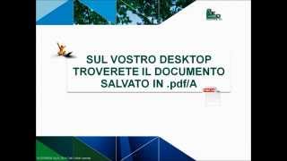 GUIDA per modificare un file pdf in pdfA [upl. by Motteo]