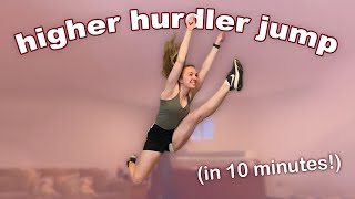 Hurdler Jump Tutorial amp Workout  improve your cheer jumps FAST [upl. by Metsky]