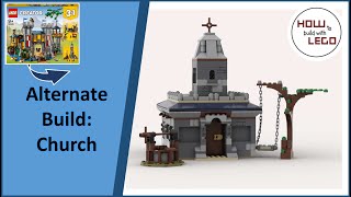 Lego 31120 Alternate Build  Church [upl. by Rufe]