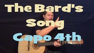 The Bards Song Blind Guardian Easy Guitar Lesson How to Play Strum Chords Licks Tutorial [upl. by Stannwood]