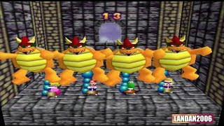 Mario Party 1  Peachs Birthday Cake Part 1 of 3 N64 Live Gameplay Commentarty [upl. by Dawna609]