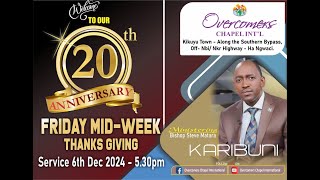 FRIDAY MIDWEEK SERVICE  BISHOP DR STEVE CROWN MATARA 6th December 2024 [upl. by Doy]