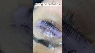 Tutorial de Lifting de Pestañas  Lash Extensions shorts lashlifting pestañas [upl. by Amie]