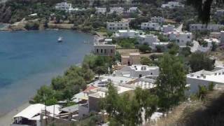 Vromolithos beach in Leros islandgreece dream island [upl. by Huxley656]