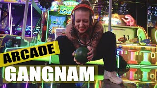 VLOG  Arcade Games GANGNAM a vyrob si sám  Korea [upl. by Erastus758]