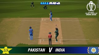 INDIA VS PAKISTAN ODI WORLDCUP 2023 MATCH  CRICKET 19 [upl. by Girovard]