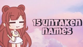 15 untaken Gacha channel names  GachaLife Tips and Tricks [upl. by Tatiania]