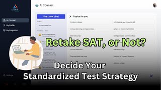 AispireMe AI College Counsel  Personalized Standardized Test Strategy [upl. by Engamrahc223]