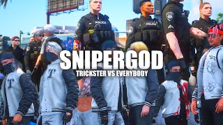 SNIPERGOD  KEI DIHUKUM MATI  TRICKSTER VS EVERYBODY  GTA 5 ROLEPLAY [upl. by Utter]